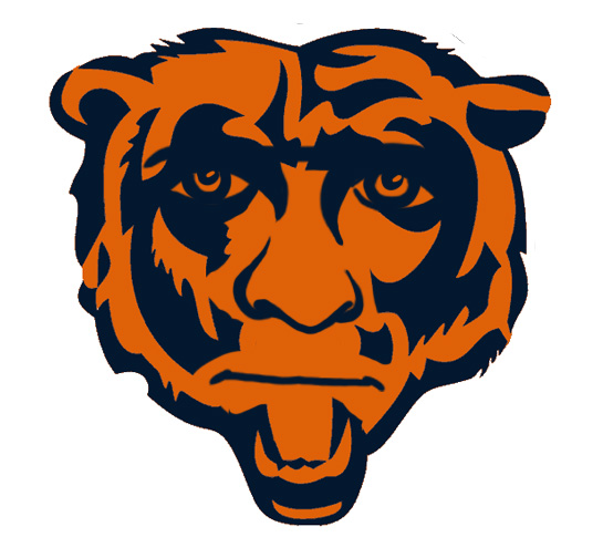 Chicago Bears Manning Face Logo DIY iron on transfer (heat transfer)